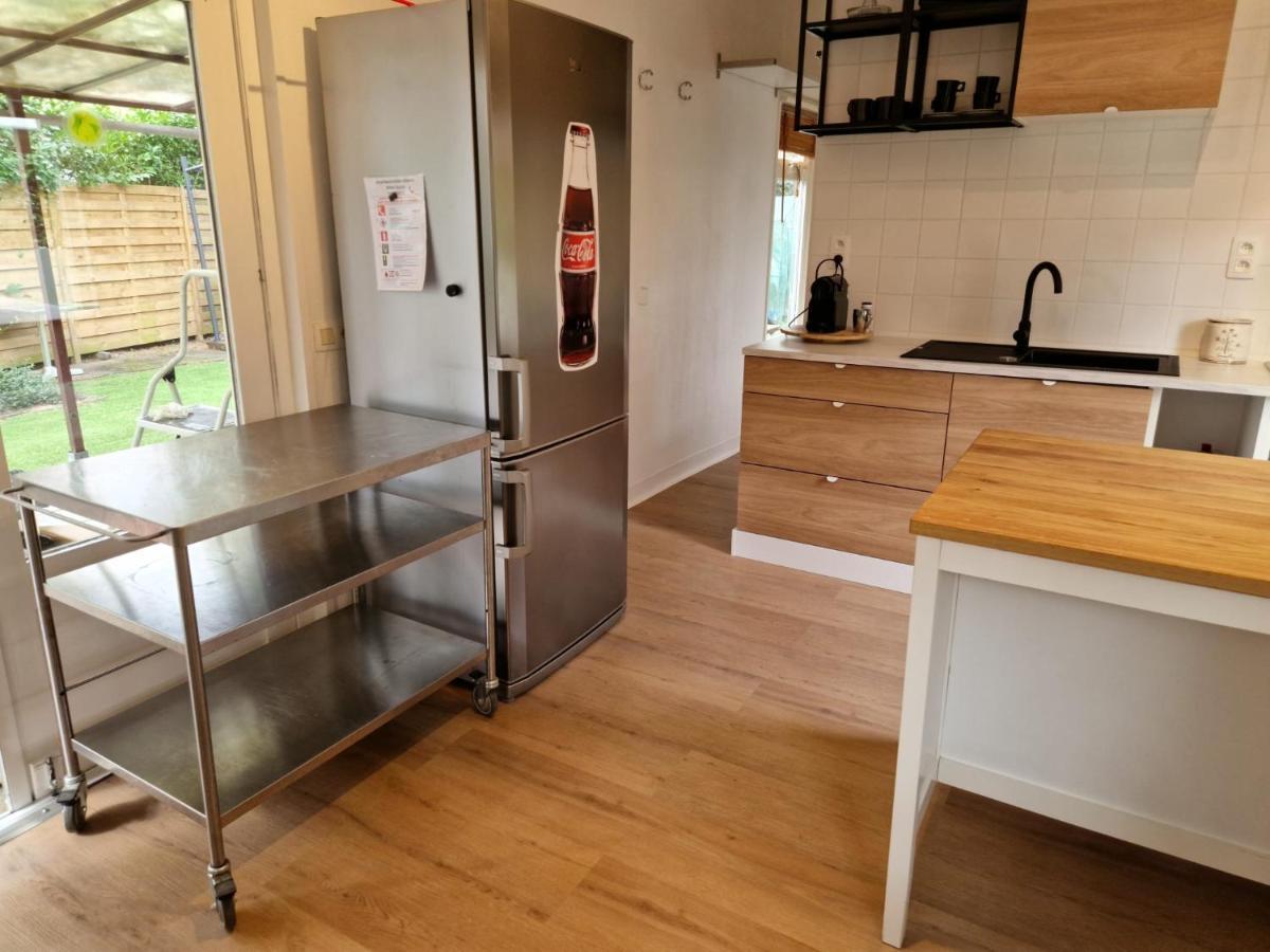 " Casitacuriosa " Chalet Op Camping Met Buitenzwembad Balen Kültér fotó